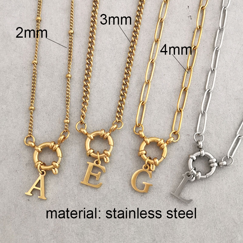 QMHJEเริ่มต้นCharmตัวอักษรสร้อ - Birth Flower Necklace บทวิจารณ์และราคา