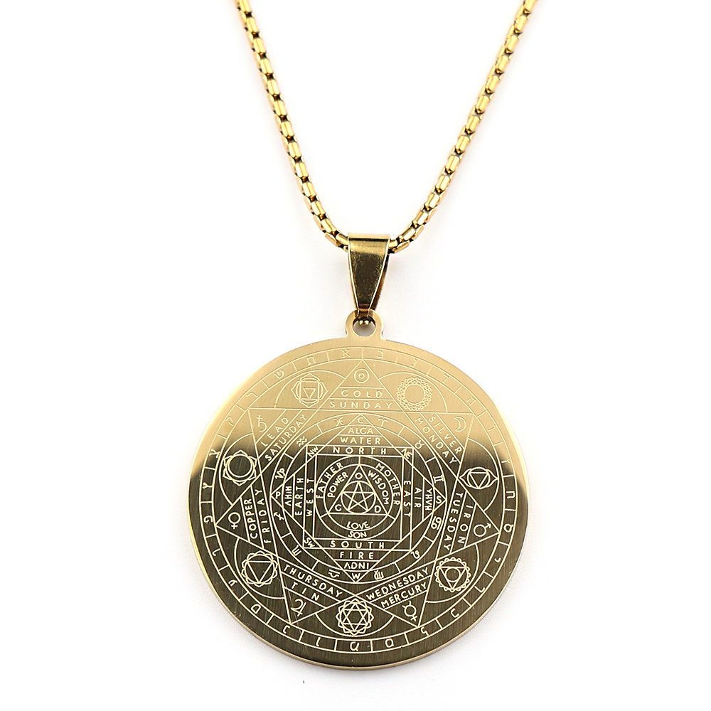 สร้อยคอจี้สแตนเลสสตีล ลายโยคะ  - Birth Flower Necklace บทวิจารณ์และราคา