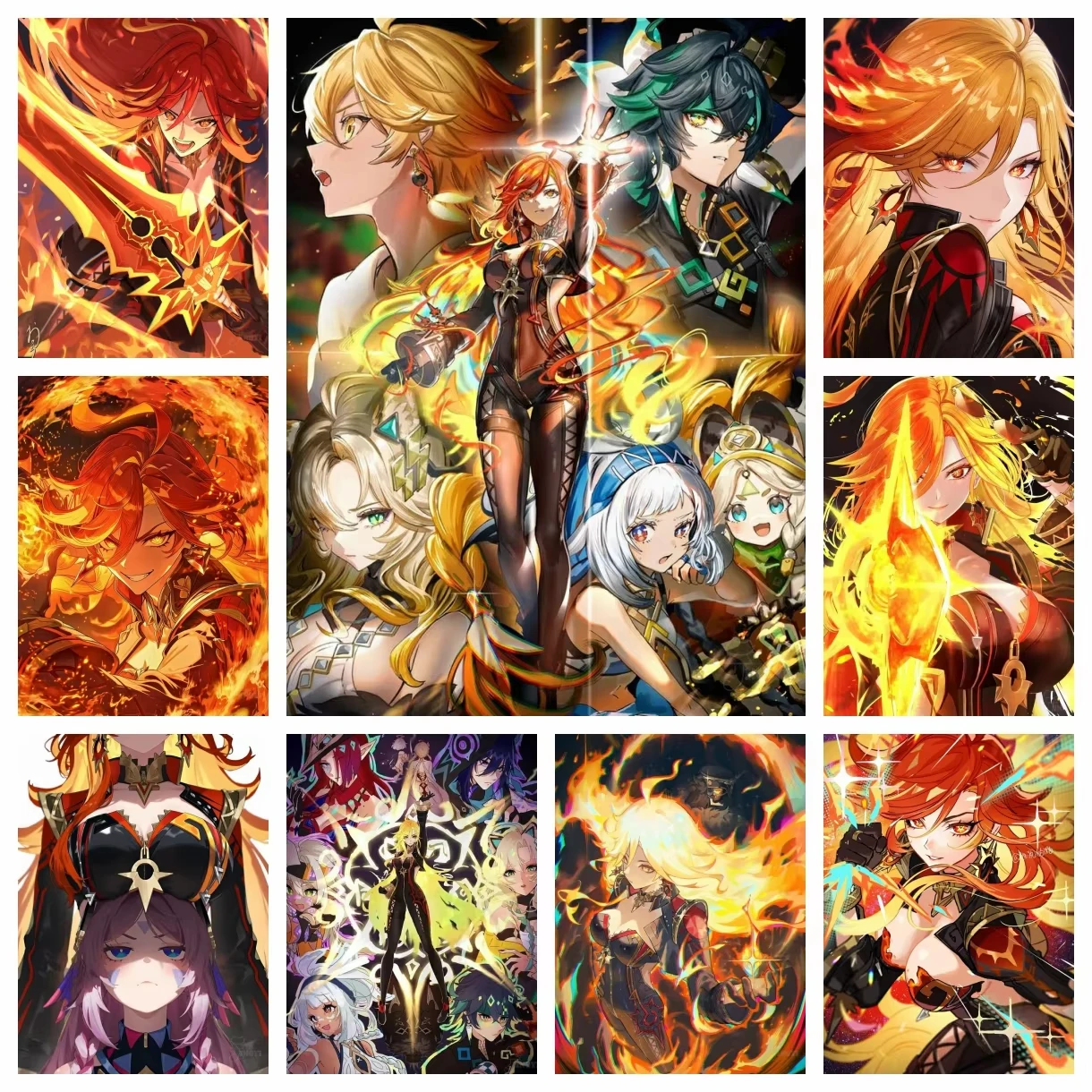 เกมใหม่ปี 2026 เก็นชิน อิมแพ็ค - Photo Mosaic Print บทวิจารณ์และราคา