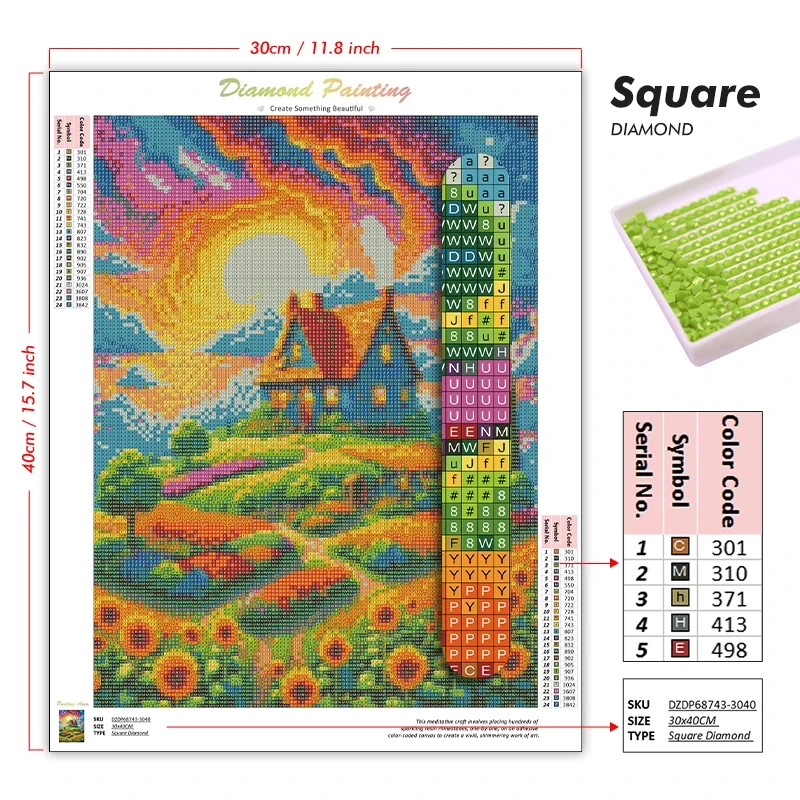 ชุดงานฝีมือ DIY ภาพเพชรโมเสก ฉ - Photo Mosaic Print บทวิจารณ์และราคา
